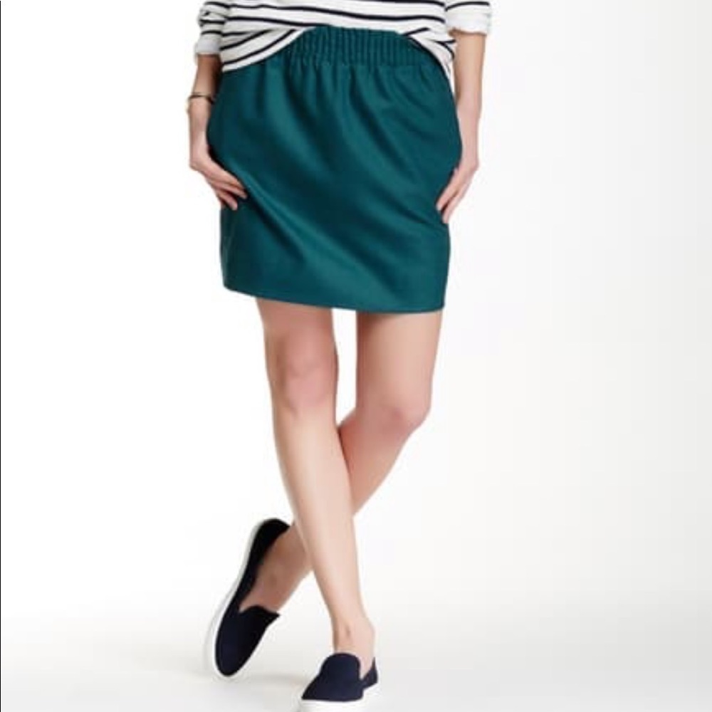 NWT J Crew City Mini Skirt Wool Blend size 00
